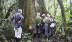 On our first exploration with Native Guide, Jerry, and Naturalist Guide, Valeria