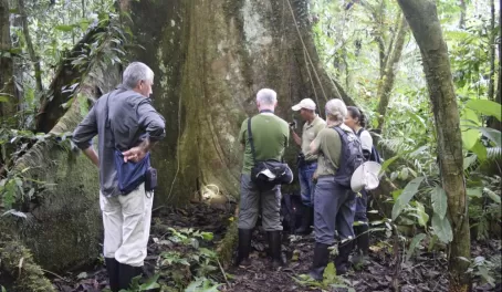 On our first exploration with Native Guide, Jerry, and Naturalist Guide, Valeria