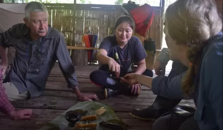 Sharing some jungle delicacies