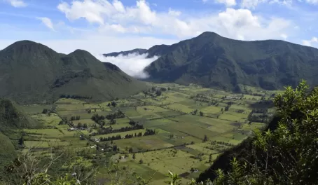 Pulalahua - a dormant volcano turned agricultural area