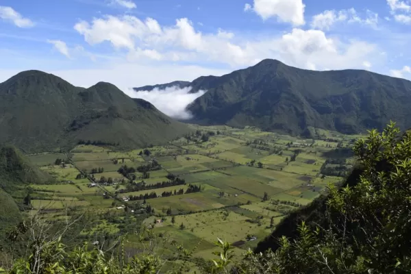 Pulalahua - a dormant volcano turned agricultural area