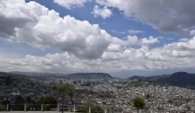 A view of Quito city