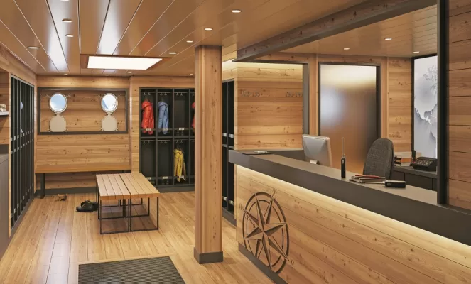 Reception area