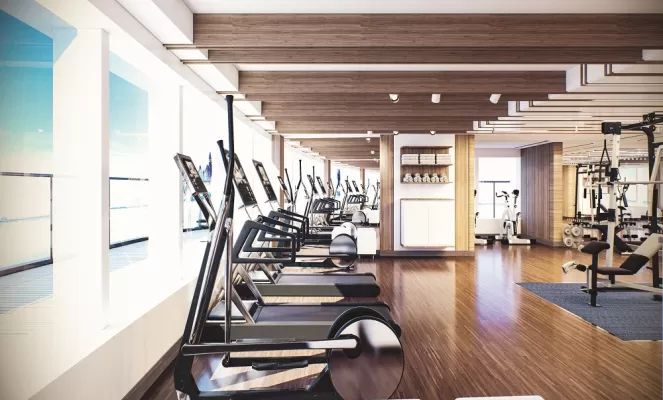 Gym aboard