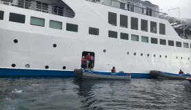 Galapagos Legend embarkation/disembarkation area