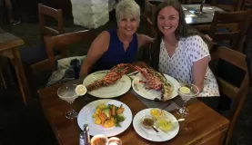 One final vacation dinner in Puerto Ayora!