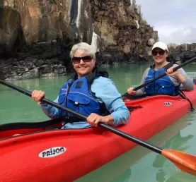 Kayaking from Puerto Ayora in the lava channels