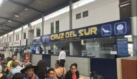 Bus terminal in Arequipa