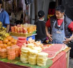 Fresh fruits at Chichicastenango