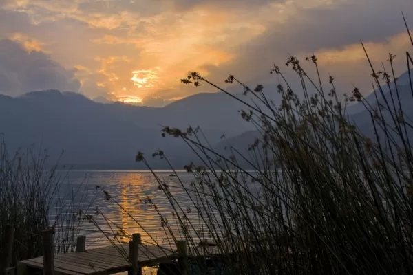 Sunset at Lake Atitlan