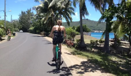 Rented bikes on Bora Bora for $10