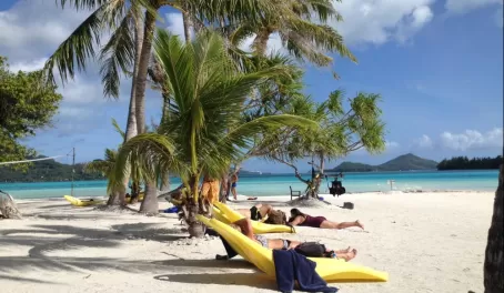 Bora Bora day 2 - private beach