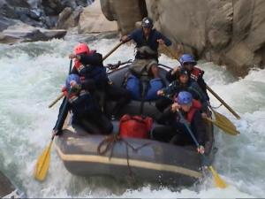 Whitewater Rafting on the Apurimac River during Multisport Trip