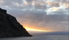 Another beautiful sunrise on the MV Origin