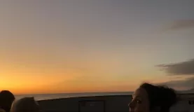 Sunset cocktails and planet gazing