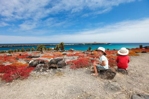 Family fun in the Galapagos