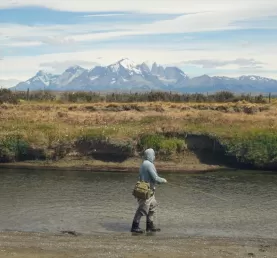 Fly fishing with Remota Lodge