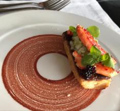 The spectacular food at Remota Lodge