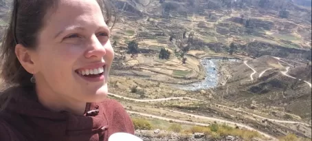 Is the sudden drop in altitude, the Colca Sour, this place? Who cares - I'm HAPPY