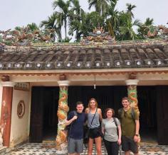 Local Buddhist temple, Quang Nam Province, Vietnam
