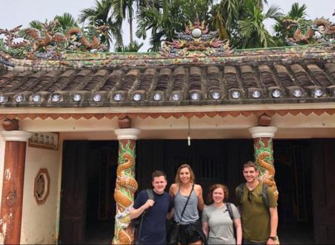 Local Buddhist temple, Quang Nam Province, Vietnam