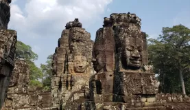 Face Towers of the Bayon, Angkor Archaeological Park