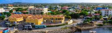 Colorful harbor of Bonaire