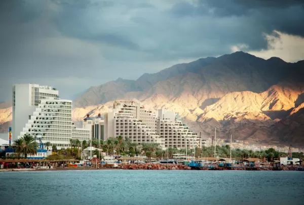 Sunset over Eilat