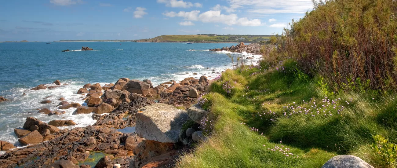 Rugged coastlines of the British Isles