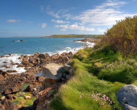 Rugged coastlines of the British Isles