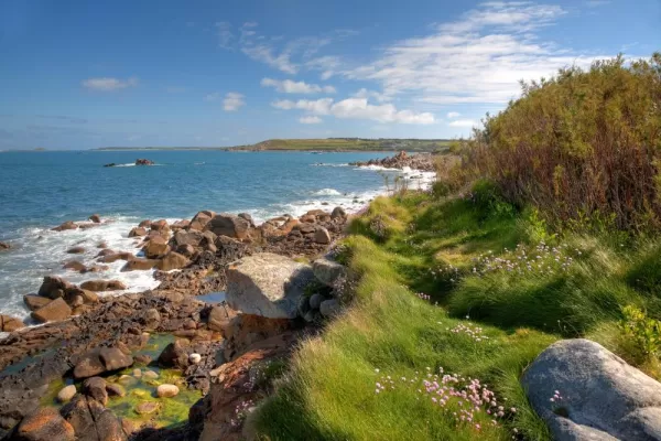 Rugged coastlines of the British Isles