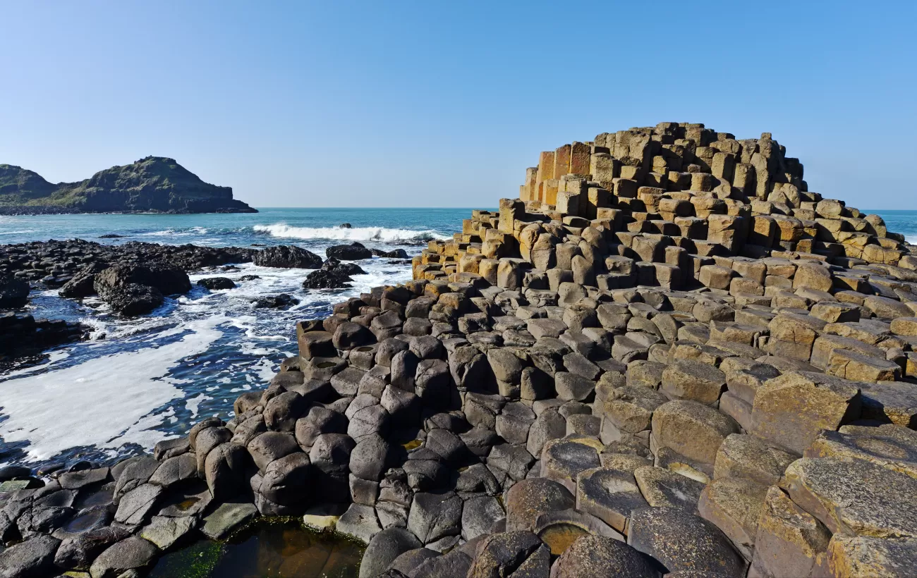 Explore the surreal Giant's Causeway