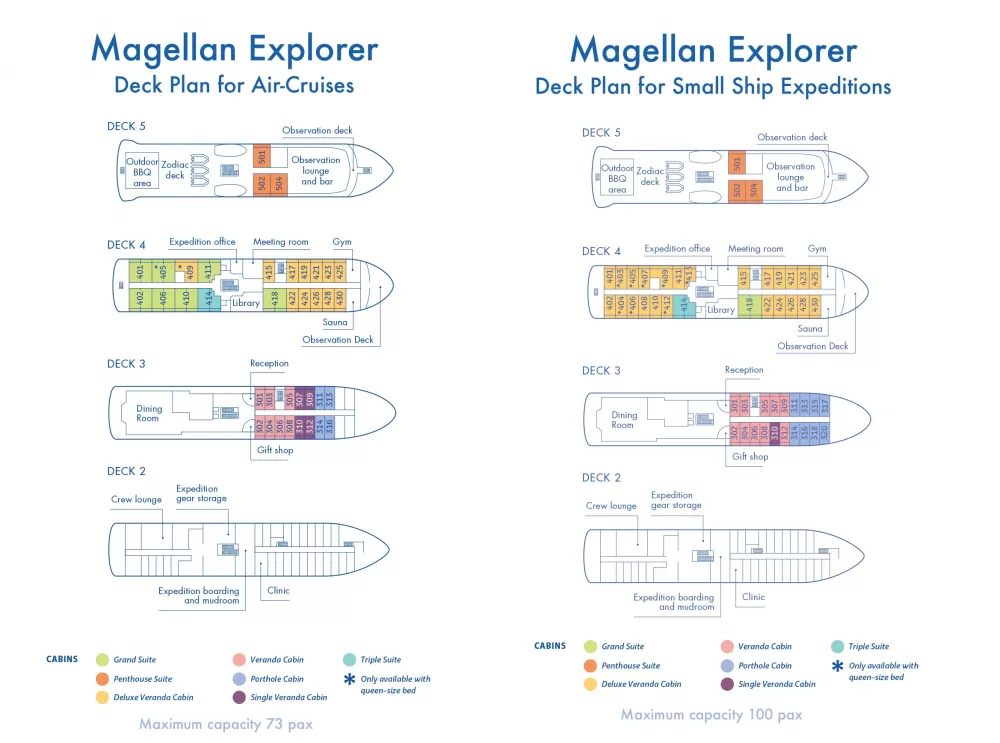 Magellan Explorer Deck Plan