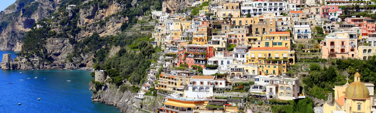 Explore Italy's colorful Amalfi coast