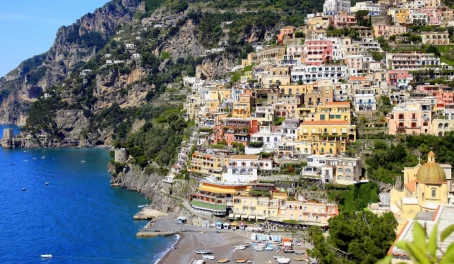 Explore Italy's colorful Amalfi coast
