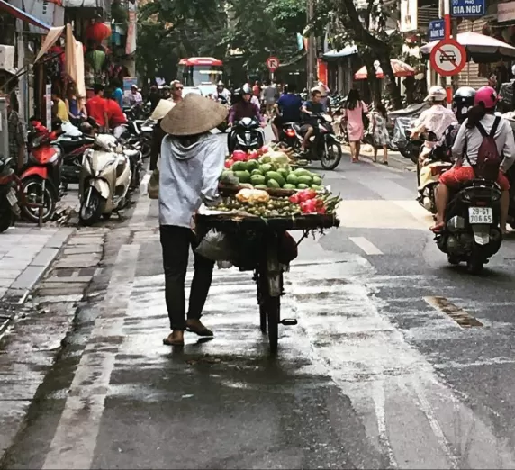 Walking tour of Hanoi