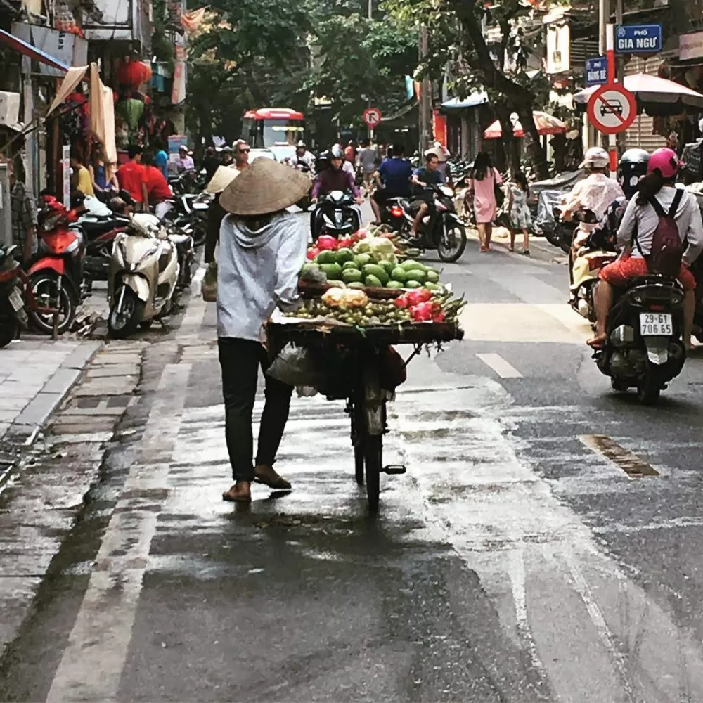 Walking tour of Hanoi