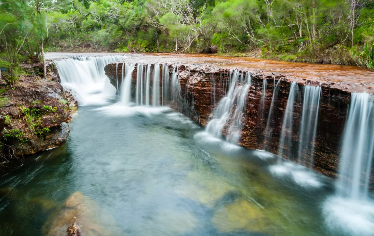 Waterfall in the Australian outback