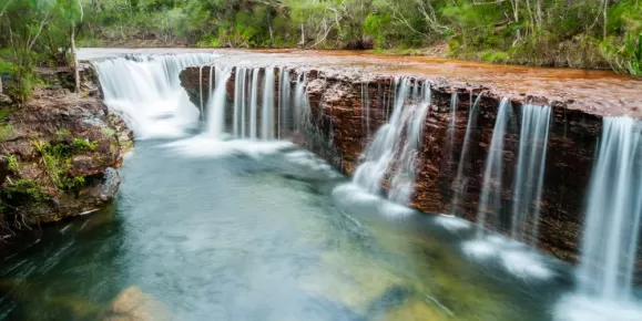 Waterfall in the Australian outback