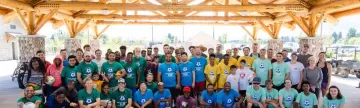 Participants of the World Refugee Day Community Celebration and Soccer Tournament