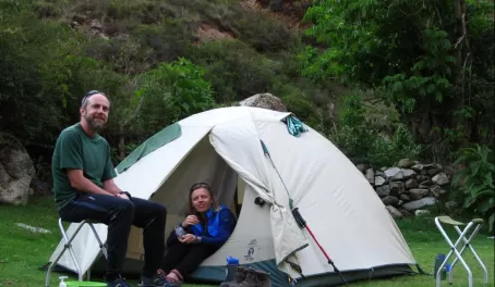 Inca Trail campsite