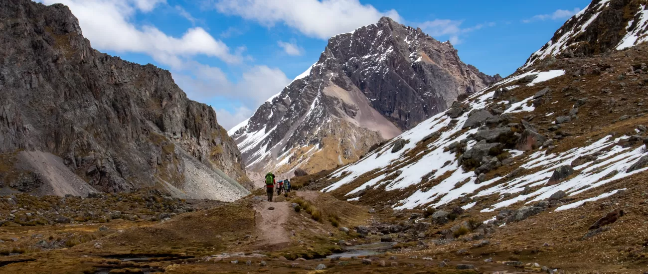 Trek in the Peruvian Andes