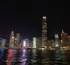 Hong Kong Skyline from Star Ferry