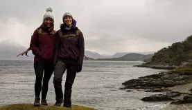 Hiking through Tierra del Fuego National Park