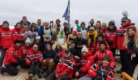 Crossing the Antarctic Circle Ceremony