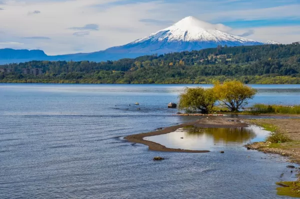 Take in views of Chile's lakes and mountains