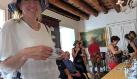 Tea at the Duchess' home Palermo