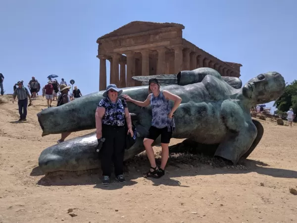 Statue of Icarus, Agrigento Valley of the Temples