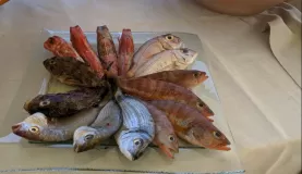 Ingredients for our Seafood Coucous, a specialty of Trapani