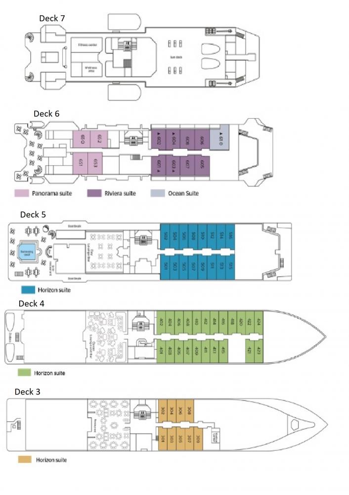 120-passenger small cruise ship sailing all over the world